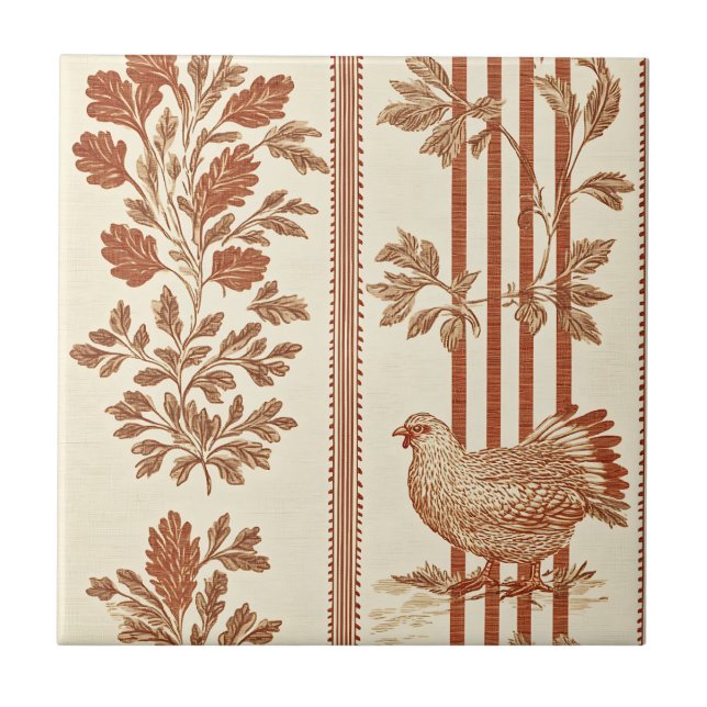 Padrão Clássico de Toile de Galinha de Celeiro de  (Frente)