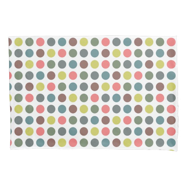 Padrão colorido bonito dos 70 anos com bolinhas (Frente)