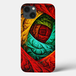 Padrão Colorido de Arte Moderna Abstrato artística