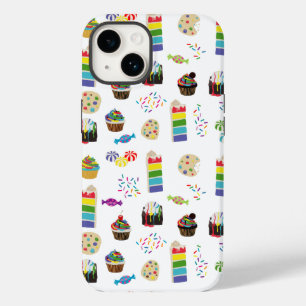 Padrão Colorido de Desserts & Sprinkles de Bolo Ar
