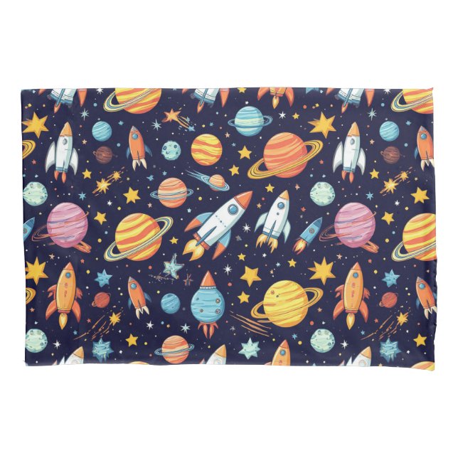 Padrão Colorido de Exploração Espacial (Frente)