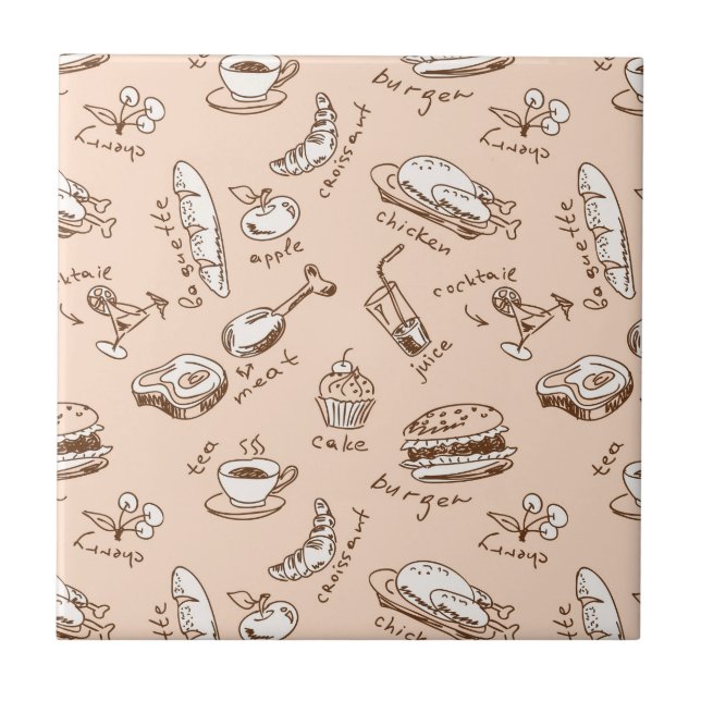 Padrão com Comida (Frente)