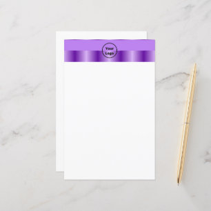 Padrão comercial de gradiente roxo