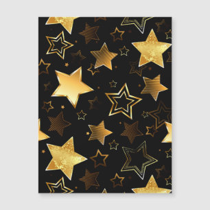 Padrão contínuo com Estrelas Douradas