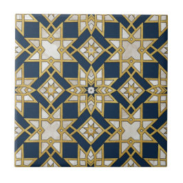 Padrão contínuo de mosaico Zellige marroquino de l