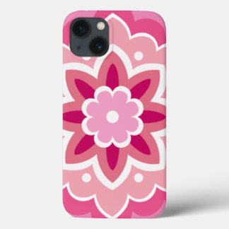 Padrão Cor-de-Rosa e Floral