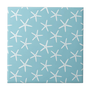 Padrão Costeiro de Estrela-do-Mar Minimalista