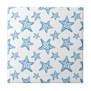 Padrão Costeiro de Estrela-do-Mar Minimalista (2)
