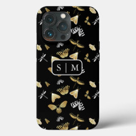 Padrão da borboleta da maré-mama capas de iphone