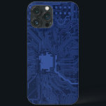 Padrão da placa-mãe do Geek azul<br><div class="desc">Padrão da motherboard do geek azul. Visite minha loja para mais produtos com designs de alta qualidade! --></div>