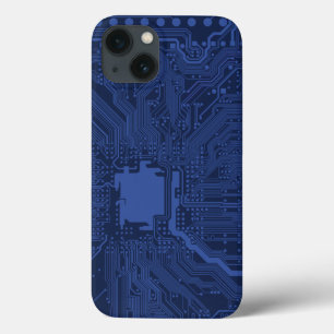 Padrão da placa-mãe do Geek azul