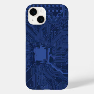 Padrão da placa-mãe do Geek azul