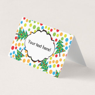 Padrão das árvores de Natal