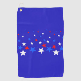 Padrão das estrelas azul, vermelha e branca