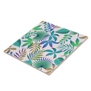 Padrão das folhas tropicais