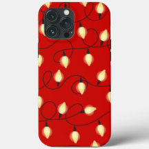 padrão das luzes de Natal festivas