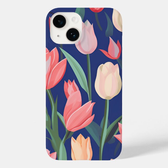 Padrão das tulipas. (Verso)