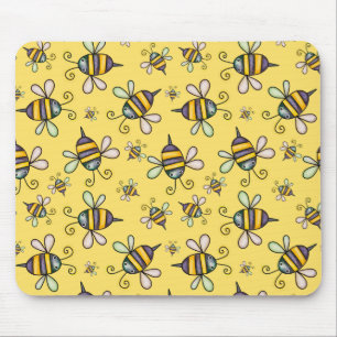Padrão de Abelha em Mouse Pad