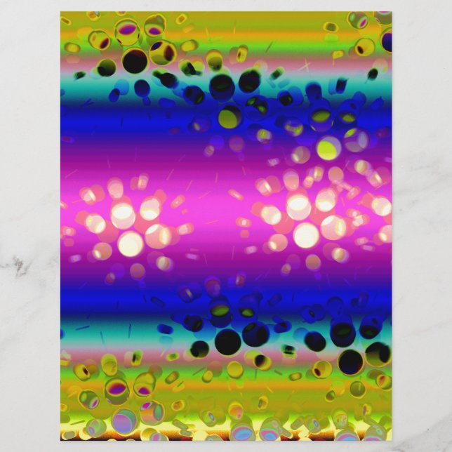 Padrão de Abstrato colorida (Frente)