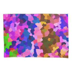 Padrão de Abstrato Cristal Iridescente