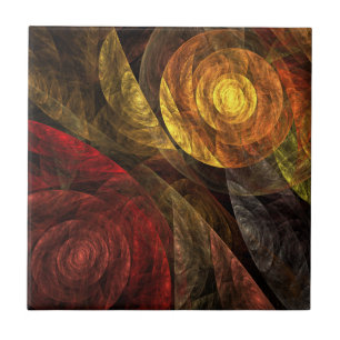 Padrão de Abstrato de Arte Floral Moderna da Flor 