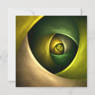 Padrão de Abstrato de Arte Floral Moderna Verde #2