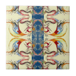 Padrão de Abstrato de Desenho de Mão