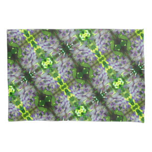 Padrão de Abstrato de Flor de Wisteria Roxo