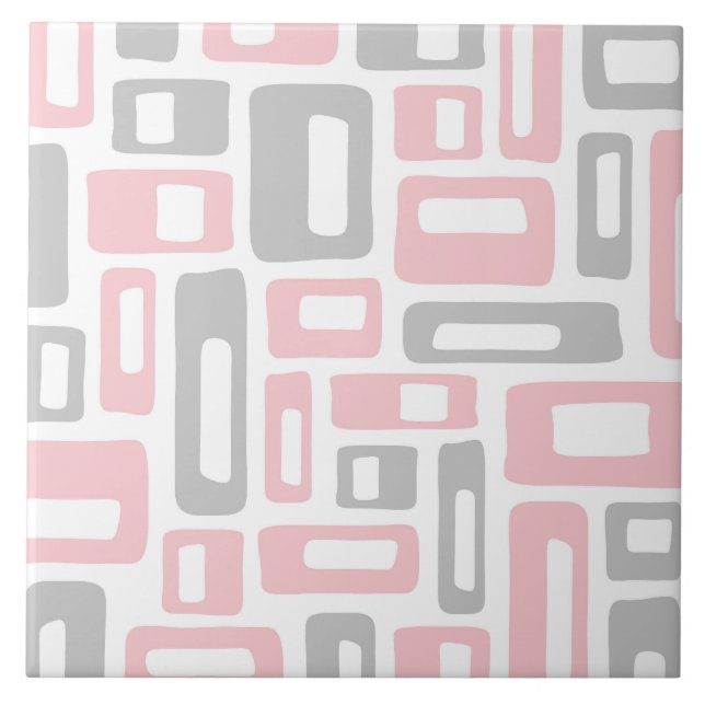 Padrão de Abstrato de Moderno do meio século (Frente)