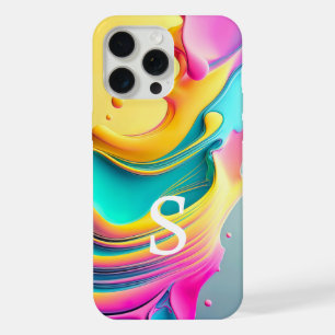 Padrão de Abstrato de Monograma Personalizado de N