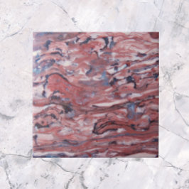Padrão de Abstrato de Pedra Mineral Vermelha