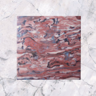 Padrão de Abstrato de Pedra Mineral Vermelha