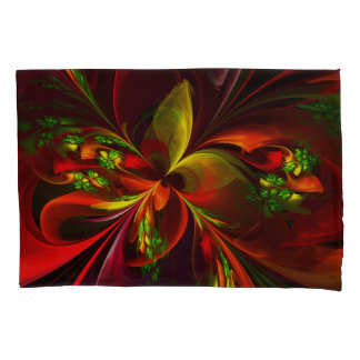 Padrão de Abstrato Floral Verde Moderno #05
