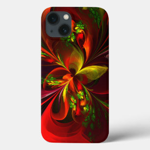 Padrão de Abstrato Floral Verde Moderno #05