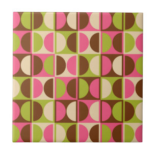 Padrão de Abstrato Geométrico Moderno do meio sécu