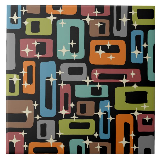 Padrão de Abstrato moderno do século médio (Frente)