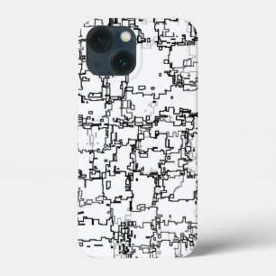 Padrão de Abstrato preto e branco