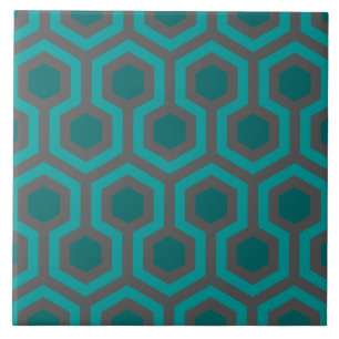 Padrão de Abstrato verde de turquesa verde retrô