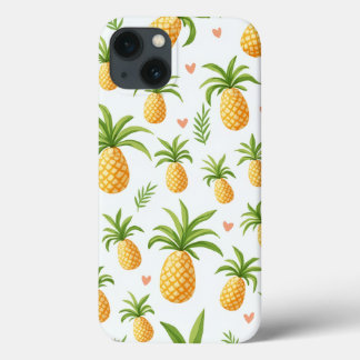 Padrão de ananás iphone 13 caso