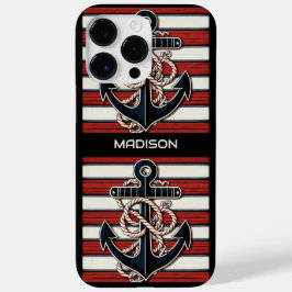 Padrão de Ancoragem Náutica de Nome Personalizado