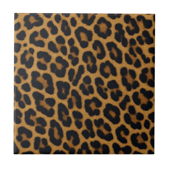 Padrão de Animal de Pele de Leopardo (Frente)