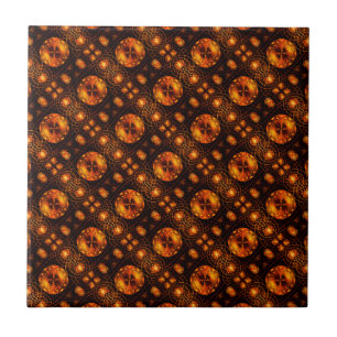 Padrão de Arte Abstrata Boho Elegante Moderno Dour