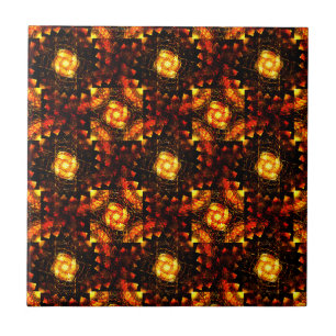 Padrão de Arte Abstrata Boho Elegante Moderno Dour
