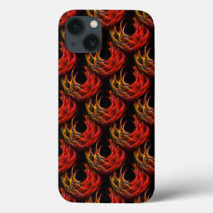 Padrão de Arte Abstrata Boho Elegante Moderno Fofo