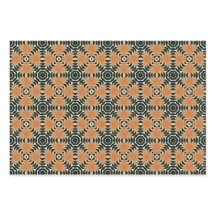 Padrão de Arte Boho Americano Étnico 1