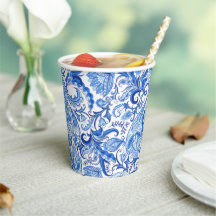 Padrão de Arte Floral Branco Belo e Gordo