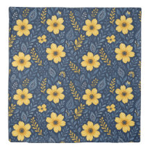 Padrão de Arte Floral na moda-Étnica Mediterrânica