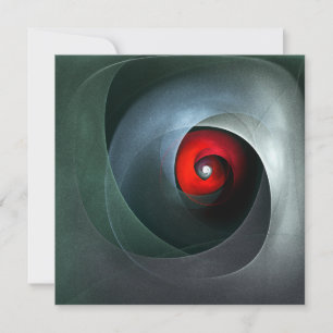 Padrão de Arte Moderna Abstrato de Roteiro Vermelh