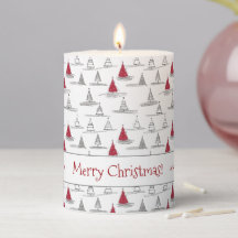 Padrão de Árvore de Natal Vermelho nº 5 ID1009