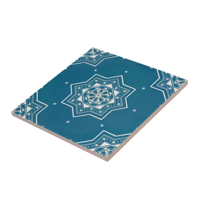 Padrão de Azulejo Azulejos Azulejos Azuis marroqui (Lateral)